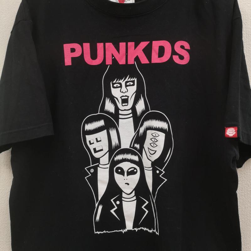 パンクドランカーズ PUNK DRUNKERS Tシャツ 半袖 PUNKS BAND パンク バンド 半袖 Tシャツ S/S TEE XL 黒 / ブラック / black メンズ USED 古着 中古 50169221