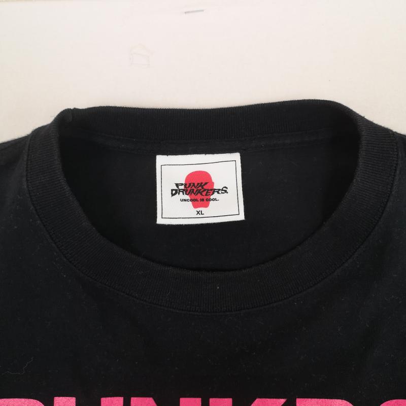 パンクドランカーズ PUNK DRUNKERS Tシャツ 半袖 PUNKS BAND パンク バンド 半袖 Tシャツ S/S TEE XL 黒 / ブラック / black メンズ USED 古着 中古 50169221