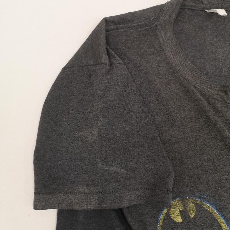 古着 USED Tシャツ 半袖 80s BATMAN バットマン DCコミックス バットシグナル プリント 半袖 Tシャツ S/S TEE XL チャコールグレー / チャコールグレー / メンズ USED 古着 中古 50169226
