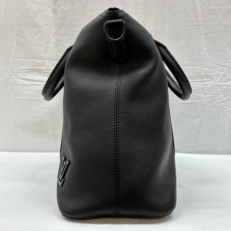 ルイヴィトン LOUIS VUITTON ブリーフケース、書類かばん ブリーフケース、書類かばん LV アエログラム ロックイット 2WAY レザー トート ショルダー ビジネス バッグ M59158 RFID対応 - メンズ USED 古着 中古 50169228