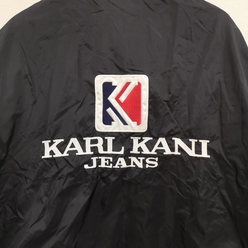 カールカナイ KARL KANI ジャケット、上着 ジャンパー、ブルゾン 90s 刺繍 ロゴ ウインドブレーカー ナイロン ジャケット M 黒 / ブラック / black メンズ USED 古着 中古 50169229