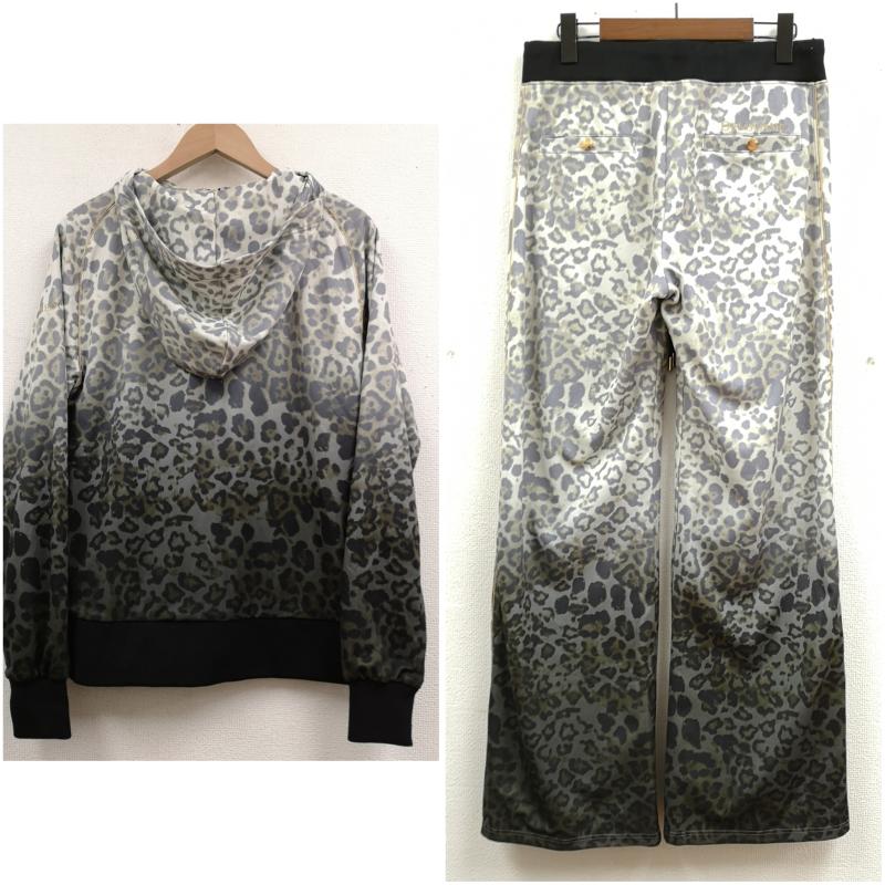 ドレスキャンプ DRESSCAMP ジャケット、上着 ジャンパー、ブルゾン Champion レオパード ヒョウ柄 ジャージ セットアップ トラックジャケット トラックパンツ S マルチカラー / マルチカラー / multicolor メンズ USED 古着 中古 50169232