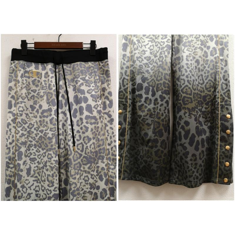ドレスキャンプ DRESSCAMP ジャケット、上着 ジャンパー、ブルゾン Champion レオパード ヒョウ柄 ジャージ セットアップ トラックジャケット トラックパンツ S マルチカラー / マルチカラー / multicolor メンズ USED 古着 中古 50169232
