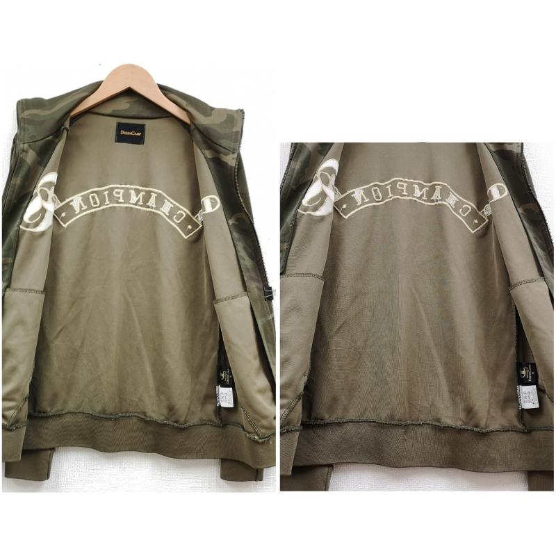 ドレスキャンプ DRESSCAMP ジャケット、上着 ジャンパー、ブルゾン Champion 迷彩 カモ柄 トラックジャケット ジャージ ショート パンツ セットアップ M マルチカラー / マルチカラー / multicolor メンズ USED 古着 中古 50169234