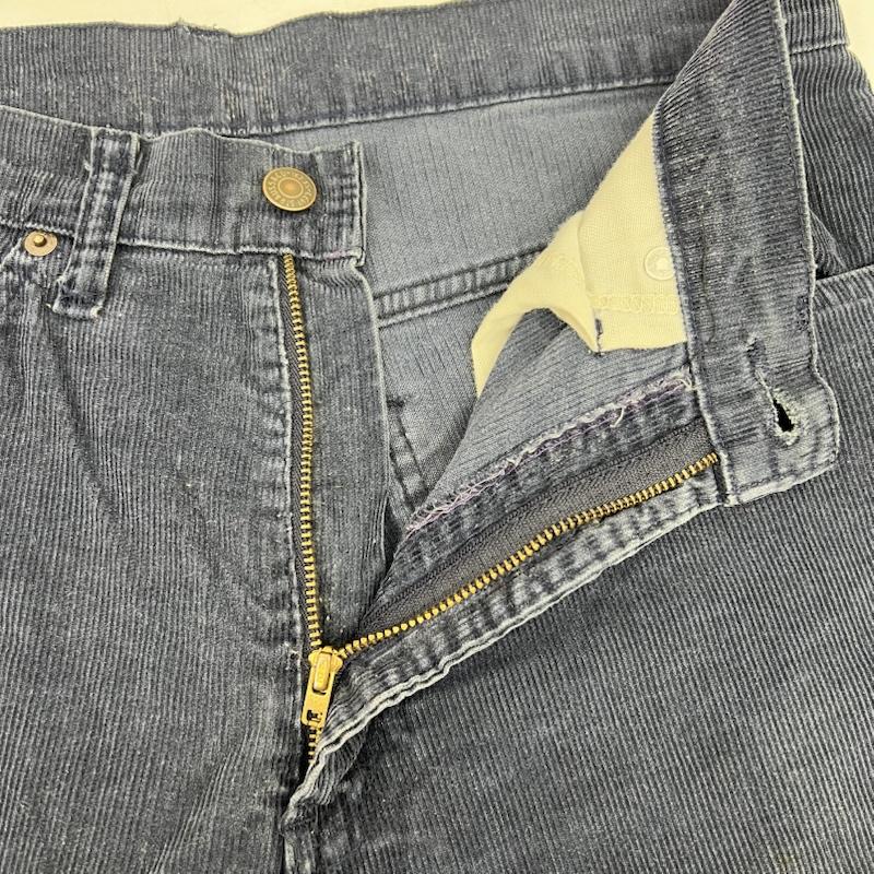 リーバイス Levi s ボトムス ボトムス 80s USA製 517 フレア コーデュロイパンツ ヴィンテージ 32インチ 紺 / ネイビー / navy メンズ USED 古着 中古 50169241