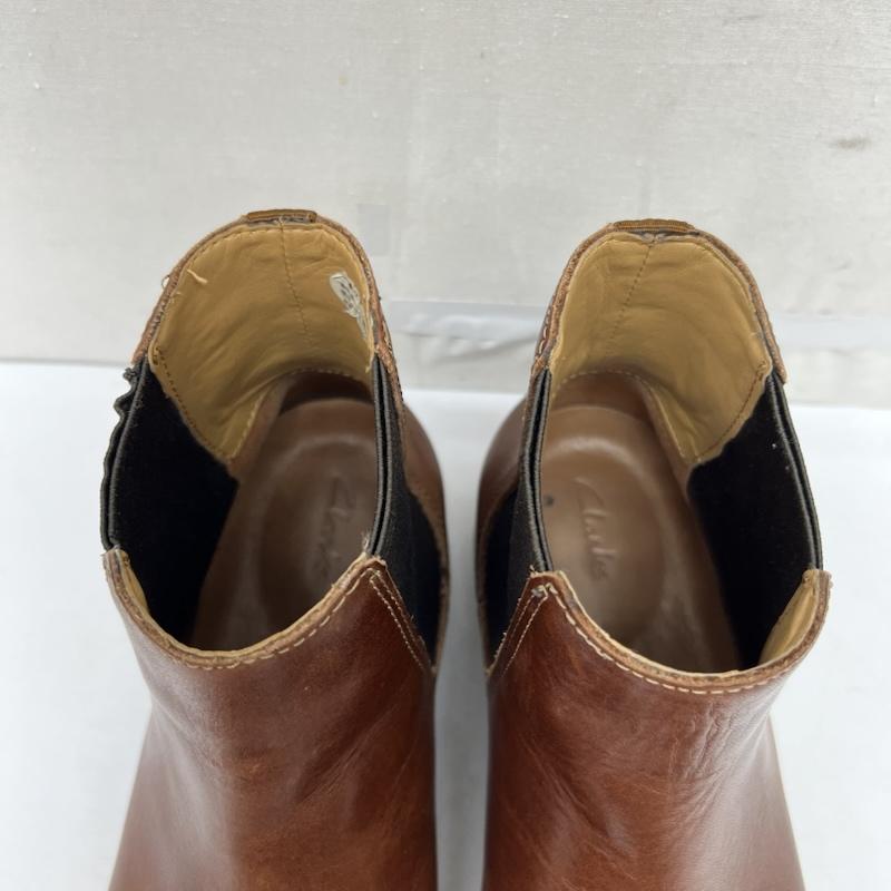 クラークス Clarks ブーツ 一般 サイドゴア チェルシーブーツ 26136251 26.0cm 茶 / ブラウン / brown メンズ USED 古着 中古 50169243