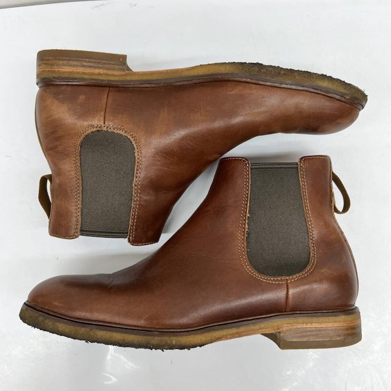 クラークス Clarks ブーツ 一般 サイドゴア チェルシーブーツ 26136251 26.0cm 茶 / ブラウン / brown メンズ USED 古着 中古 50169243