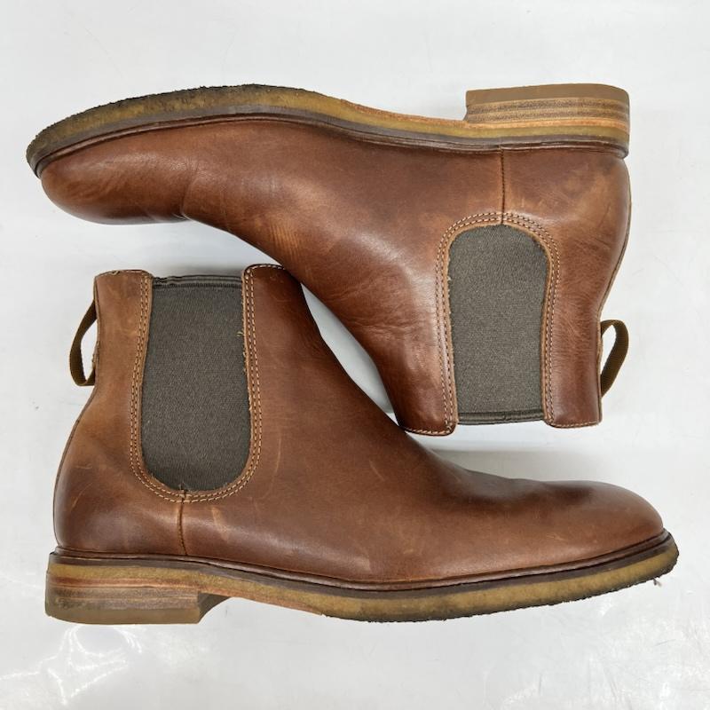 クラークス Clarks ブーツ 一般 サイドゴア チェルシーブーツ 26136251 26.0cm 茶 / ブラウン / brown メンズ USED 古着 中古 50169243