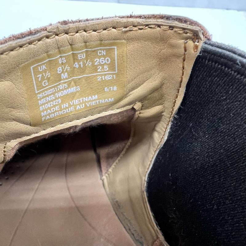 クラークス Clarks ブーツ 一般 サイドゴア チェルシーブーツ 26136251 26.0cm 茶 / ブラウン / brown メンズ USED 古着 中古 50169243