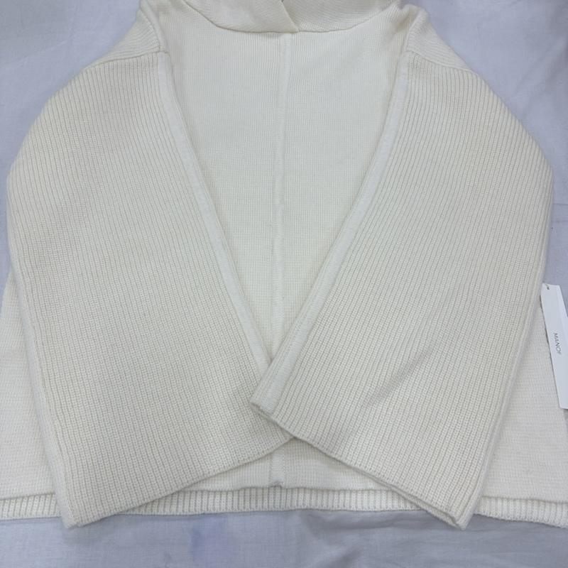 クラネ CLANE ニット、セーター 長袖 TOW FACE HOOD KNIT ニット パーカー 無地 セーター フード FREE 無地 白 / ホワイト / white レディース USED 古着 中古 50169244