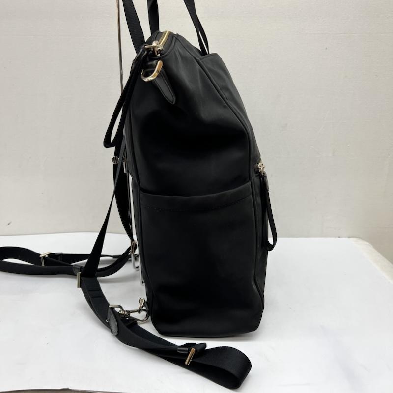 ケイトスペード Kate Spade リュックサック、デイパック リュックサック、デイバッグ ナイロン コンバーチブル バックパック - 黒 / ブラック / black レディース USED 古着 中古 50169247