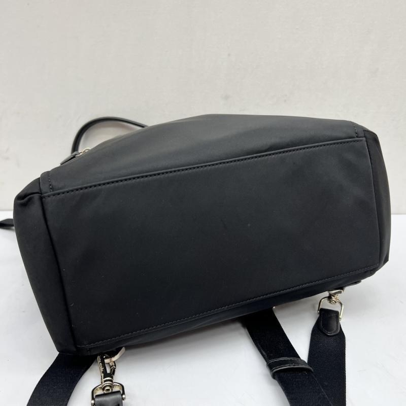ケイトスペード Kate Spade リュックサック、デイパック リュックサック、デイバッグ ナイロン コンバーチブル バックパック - 黒 / ブラック / black レディース USED 古着 中古 50169247