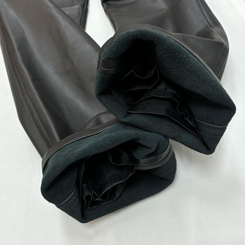 コムサデモードメン COMME CA DUMODE MEN ボトムス ボトムス 00s OLD ARCHIVE 牛革 レザー パンツ 07-09LG13 オールド アーカイブ 2 メンズ USED 古着 中古 50169249
