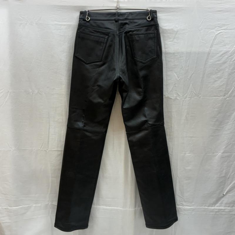 コムサデモードメン COMME CA DUMODE MEN ボトムス ボトムス 00s OLD ARCHIVE 牛革 レザー パンツ 07-09LG13 オールド アーカイブ 2 メンズ USED 古着 中古 50169249