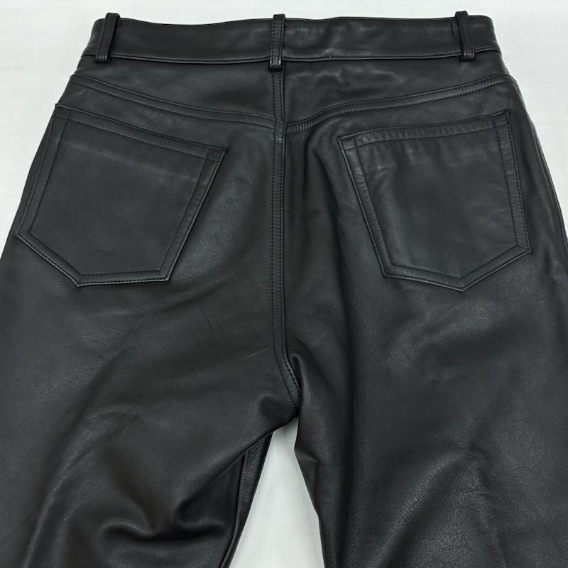 コムサデモードメン COMME CA DUMODE MEN ボトムス ボトムス 00s OLD ARCHIVE 牛革 レザー パンツ 07-09LG13 オールド アーカイブ 2 メンズ USED 古着 中古 50169249