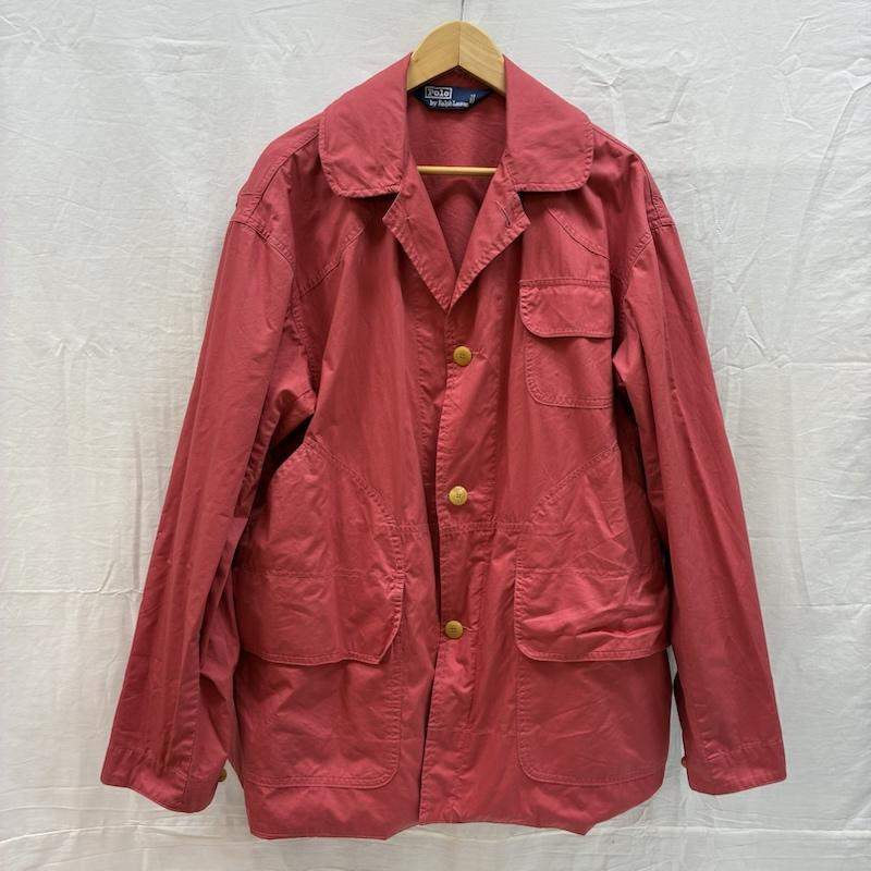 ポロバイラルフローレン Polo by RALPH LAUREN コート コート一般 90s 三角タグ 2WAY ステンカラー コート ハンティング ジャケット カバーオール ヴィンテージ M メンズ USED 古着 中古 50169257