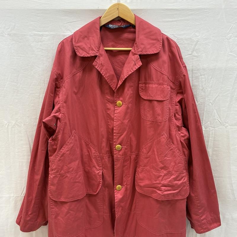 ポロバイラルフローレン Polo by RALPH LAUREN コート コート一般 90s 三角タグ 2WAY ステンカラー コート ハンティング ジャケット カバーオール ヴィンテージ M メンズ USED 古着 中古 50169257