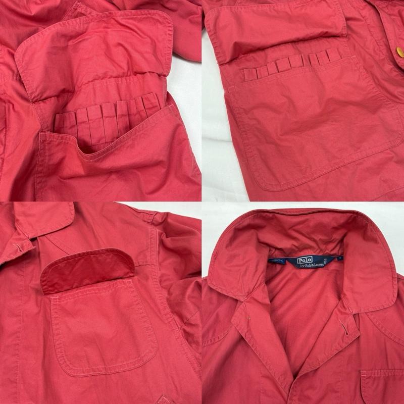 ポロバイラルフローレン Polo by RALPH LAUREN コート コート一般 90s 三角タグ 2WAY ステンカラー コート ハンティング ジャケット カバーオール ヴィンテージ M メンズ USED 古着 中古 50169257