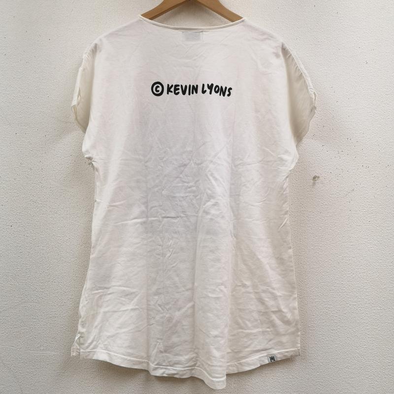 ヒステリックグラマー HYSTERIC GLAMOUR Tシャツ 半袖 日本製 ケヴィン・ライオンズ Kevin Lyons HYS MONSTER PARTY 半袖 Tシャツ S/S TEE 01183CT13 FREE 白 / ホワイト / white レディース USED 古着 中古 50169263