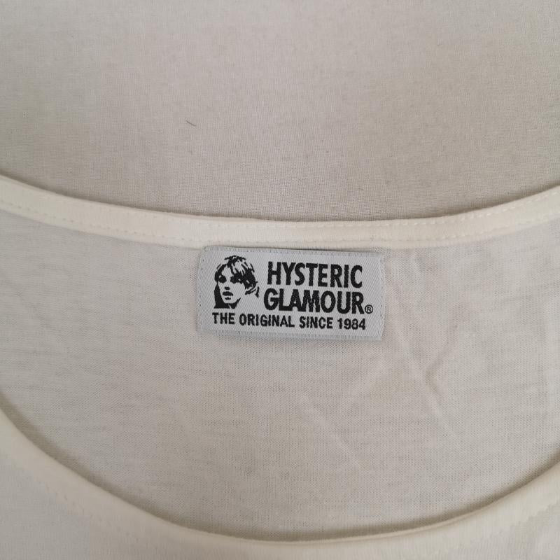 ヒステリックグラマー HYSTERIC GLAMOUR Tシャツ 半袖 日本製 ケヴィン・ライオンズ Kevin Lyons HYS MONSTER PARTY 半袖 Tシャツ S/S TEE 01183CT13 FREE 白 / ホワイト / white レディース USED 古着 中古 50169263