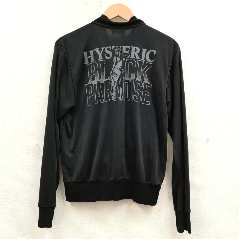 ヒステリックグラマー HYSTERIC GLAMOUR ジャケット、上着 ジャンパー、ブルゾン 日本製 バックロゴ ガールプリント ジップアップ ブルゾン ジャケット 0161CJ02 FREE 黒 / ブラック / black レディース USED 古着 中古 50169264
