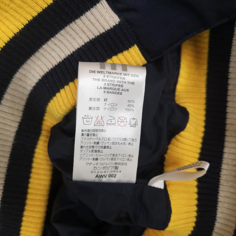 アディダス adidas ジャケット、上着 ジャンパー、ブルゾン 90s バイカラー パフォーマンス ロゴ トラック ジャケット M 紺 / ネイビー / navy メンズ USED 古着 中古 50169265
