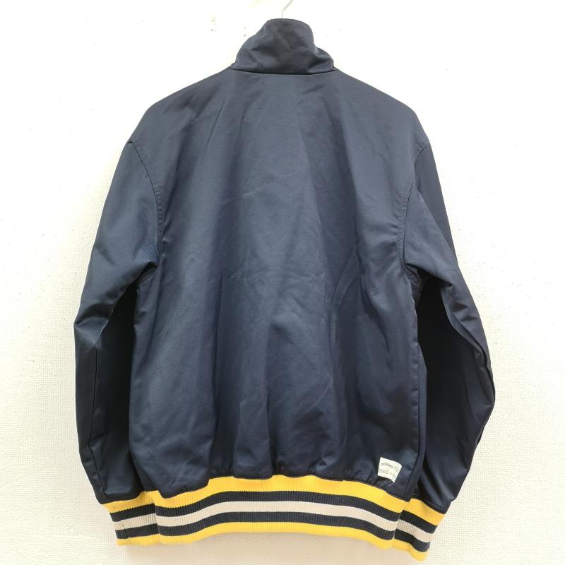 アディダス adidas ジャケット、上着 ジャンパー、ブルゾン 90s バイカラー パフォーマンス ロゴ トラック ジャケット M 紺 / ネイビー / navy メンズ USED 古着 中古 50169265