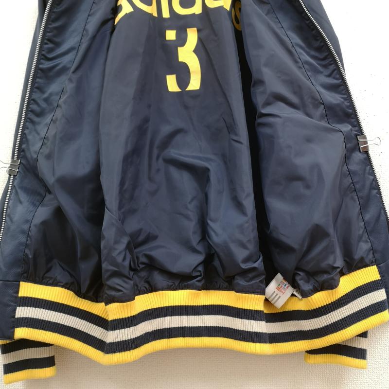 アディダス adidas ジャケット、上着 ジャンパー、ブルゾン 90s バイカラー パフォーマンス ロゴ トラック ジャケット M 紺 / ネイビー / navy メンズ USED 古着 中古 50169265