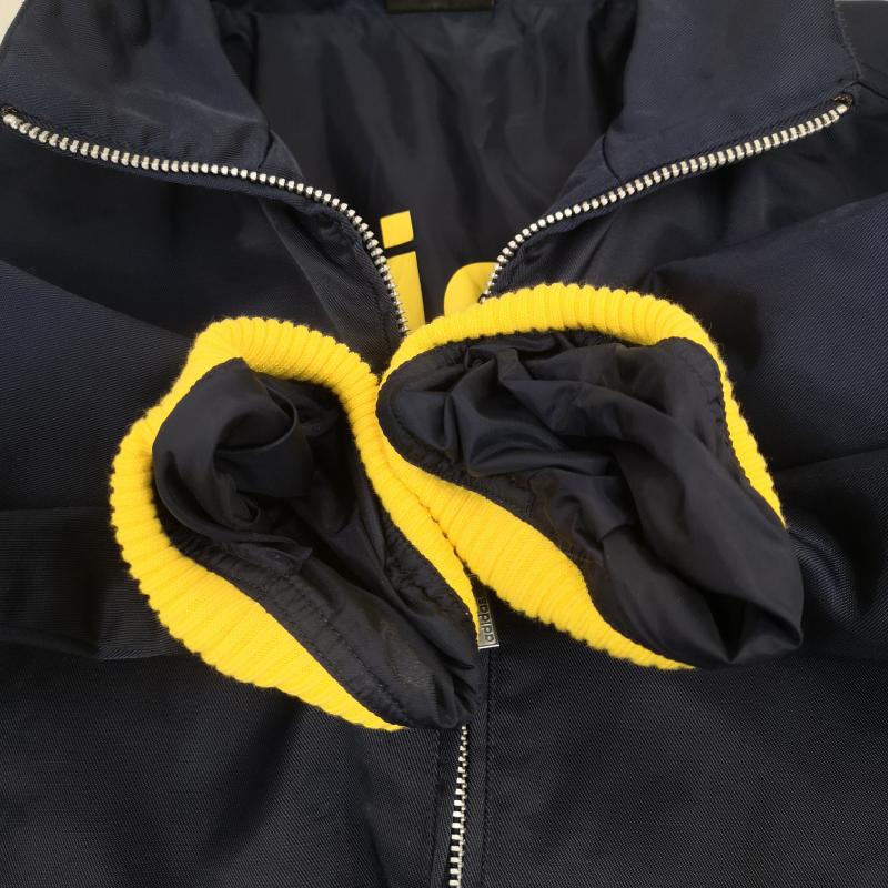 アディダス adidas ジャケット、上着 ジャンパー、ブルゾン 90s バイカラー パフォーマンス ロゴ トラック ジャケット M 紺 / ネイビー / navy メンズ USED 古着 中古 50169265