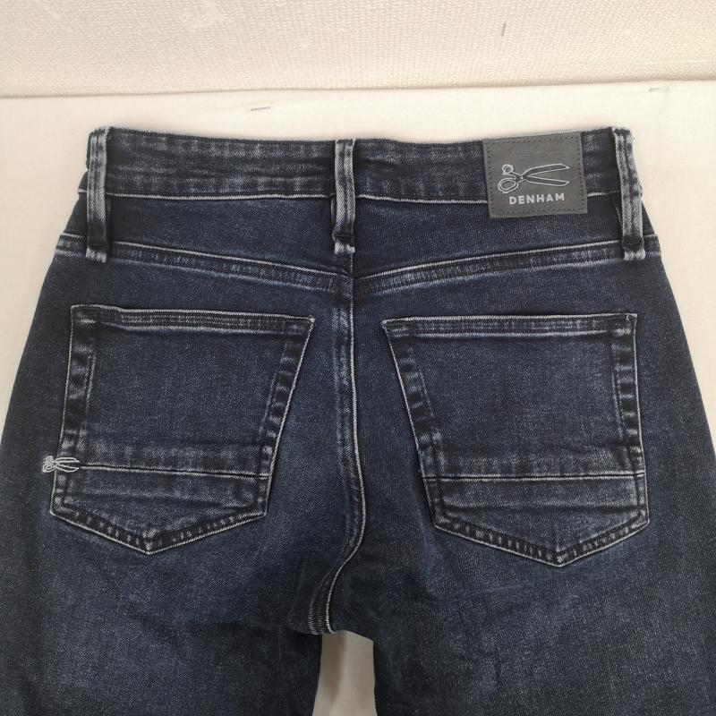 デンハム DENHAM パンツ デニム、ジーンズ RAZOR GIRL カットオフ フリンジ加工 スリム テーパード デニム パンツ - インディゴ / インディゴ / Indigo レディース USED 古着 中古 50169266