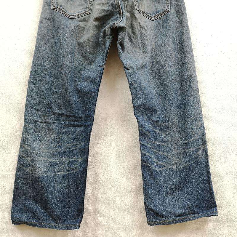 リーバイストラウスアンドコー Levi Strauss & co. パンツ デニム、ジーンズ ボタンフライ スモールe レギュラー ストレート デニム パンツ 501 34インチ インディゴ / インディゴ / Indigo メンズ USED 古着 中古 50169270