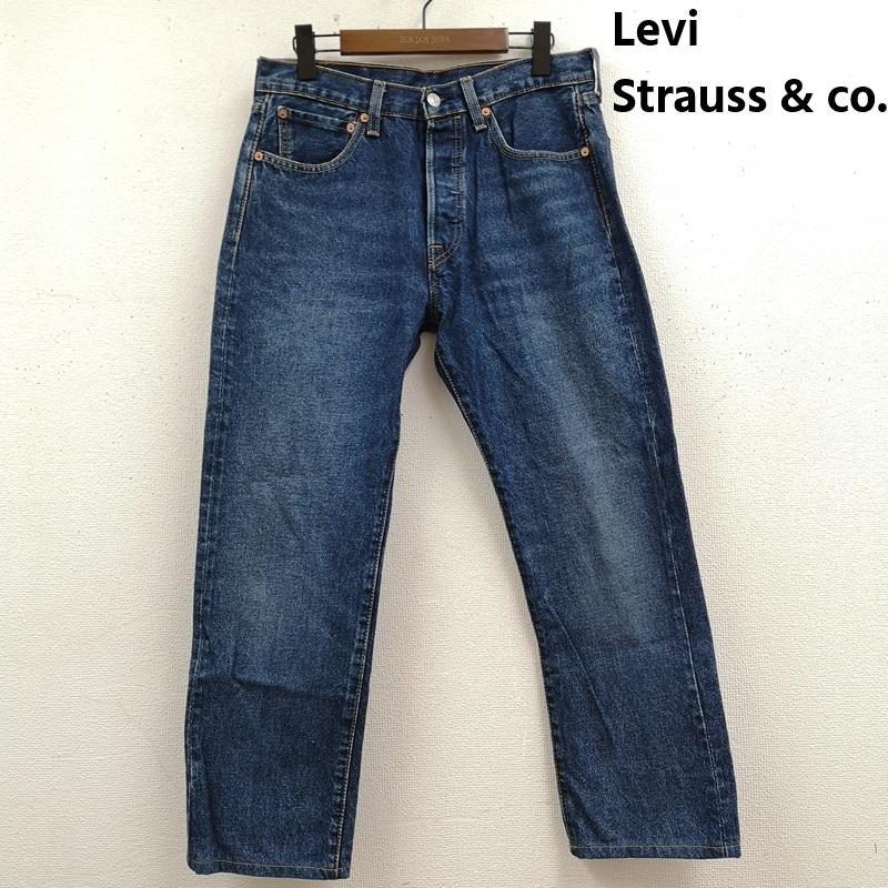 リーバイストラウスアンドコー Levi Strauss & co. パンツ デニム、ジーンズ 赤タブ レギュラー ストレート デニム パンツ ジーンズ 501 32インチ インディゴ / インディゴ / Indigo メンズ USED 古着 中古 50169274