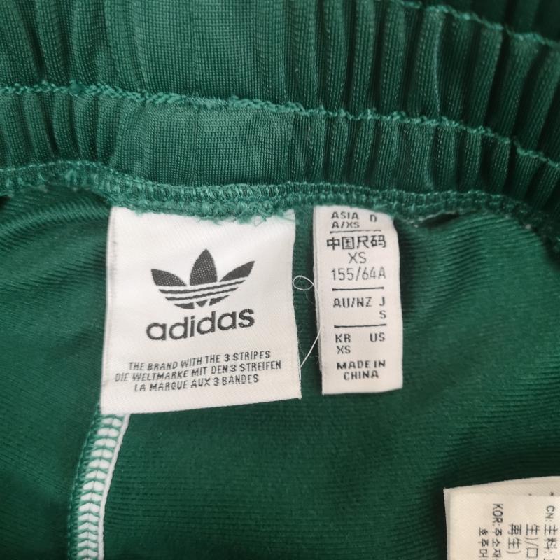 アディダスオリジナルス adidas originals パンツ スラックス ADIBREAK トレフォイル 三つ葉 ロゴ トラック パンツ ジャージ IR9792 XS 緑 / グリーン / green レディース USED 古着 中古 50169275