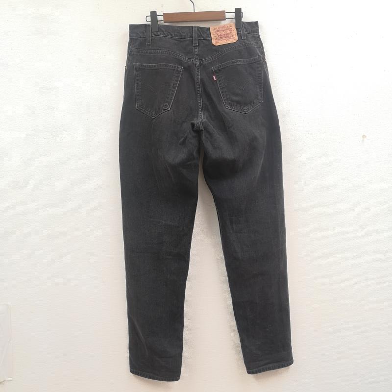 リーバイストラウスアンドコー Levi Strauss & co. パンツ デニム、ジーンズ ジップフライ ルーズ フィット テーパード デニム パンツ 560 33インチ 黒 / ブラック / black X インディゴ / インディゴ / Indigo メンズ USED 古着 中古 50169276