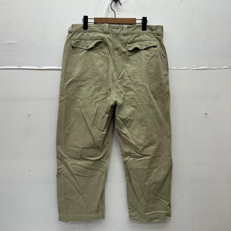 古着 USED パンツ ワークパンツ、ペインターパンツ 50s 60s FRENCH ARMY M52 VIALATTE COURPIERE チノ パンツ - カーキ / カーキ / khaki メンズ USED 古着 中古 50169277