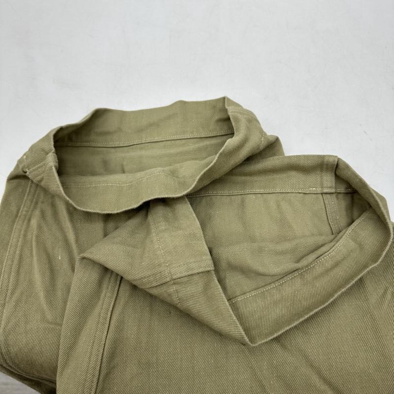 古着 USED パンツ ワークパンツ、ペインターパンツ 50s 60s FRENCH ARMY M52 VIALATTE COURPIERE チノ パンツ - カーキ / カーキ / khaki メンズ USED 古着 中古 50169277