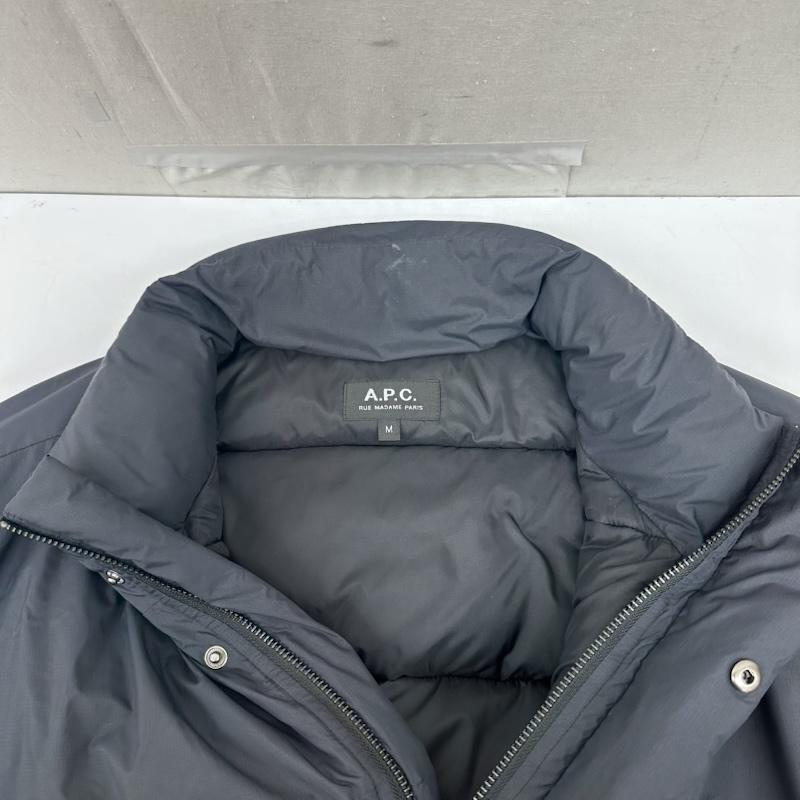 アーペーセー A.P.C. ジャケット、上着 ジャンパー、ブルゾン Raymond ナイロン 中綿 ジャケット M 黒 / ブラック / black メンズ USED 古着 中古 50169279