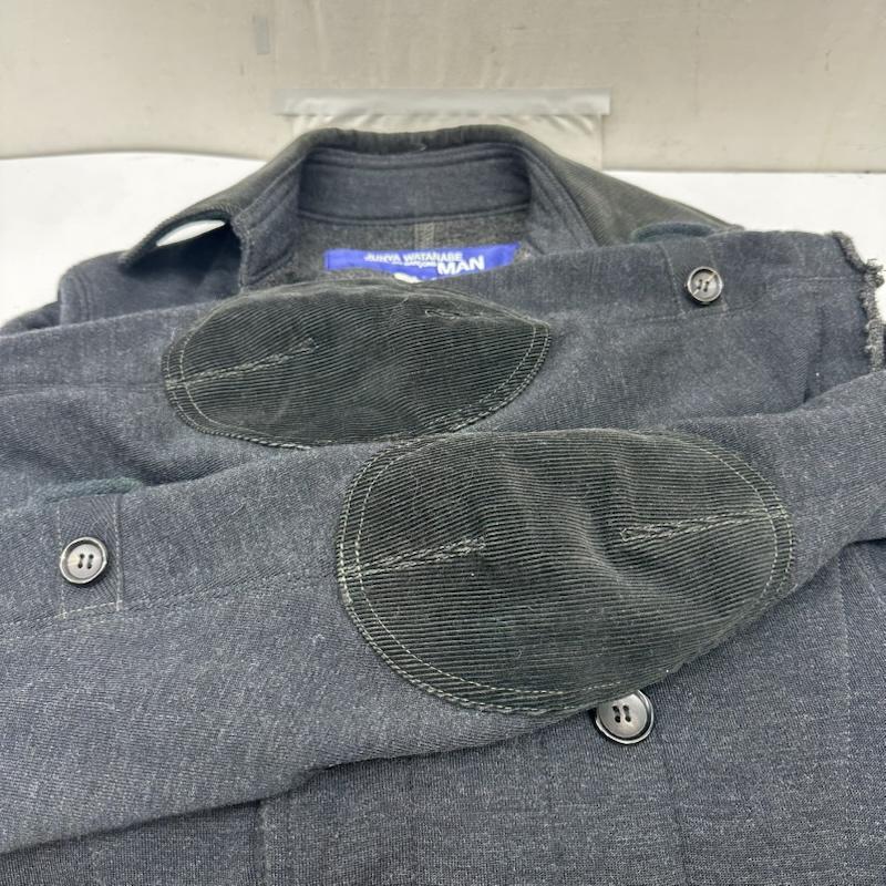ジュンヤワタナベコムデギャルソンマン JUNYA WATANABE COMME des GARCONS MAN コート コート一般 11AW コンビネーション デザイン ウール Pコート WH-C013 S 黒 / ブラック / black メンズ USED 古着 中古 50169280
