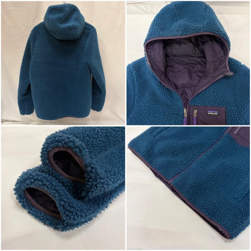 パタゴニア patagonia ジャケット、上着 ジャンパー、ブルゾン Reversible Ready Freddy Hoody フリース ジャケット 68095FA20 青 / ブルー / blue X 紫 / パープル / purple メンズ USED 古着 中古 50169281