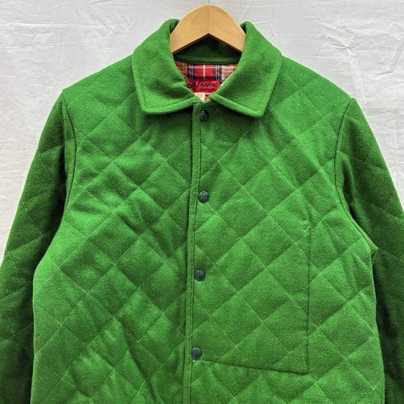 ヤマネ YAMANE ジャケット、上着 ジャンパー、ブルゾン カモメ 刺繍 キルティング 中綿 ジャケット カバーオール 38 メンズ USED 古着 中古 50169283