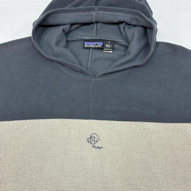 パタゴニア patagonia パーカー 長袖 00s 01ss USA製 Rhythm Lost arrow pullover リズム ロストアロー プルオーバー フリース パーカー M メンズ USED 古着 中古 50169284