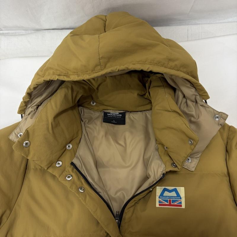 マウンテンイクイップメント MOUNTAIN EQUIPMENT コート ダウンコート レトロ ライトライン RETRO LIGHTLINE COAT 422197 ダウン コート L マスタード / マスタード / レディース USED 古着 中古 50169285