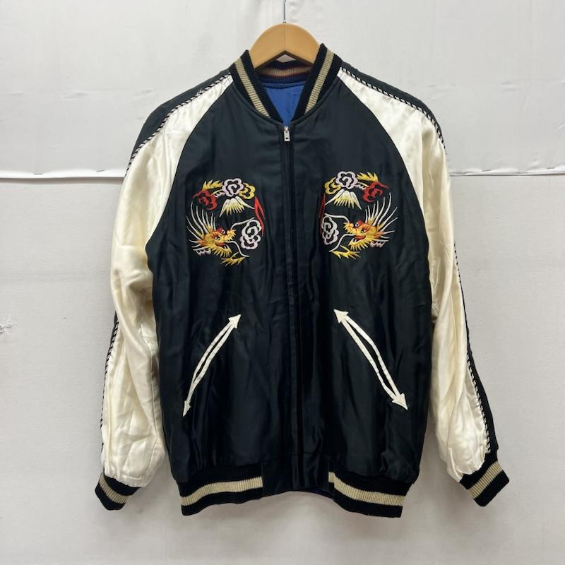 テーラートウヨウ TAILOR TOYO ジャケット、上着 ジャンパー、ブルゾン TT13714JS 虎 龍 リバーシブル スカジャン 東洋 S 青 / ブルー / blue X 黒 / ブラック / black メンズ USED 古着 中古 50169292