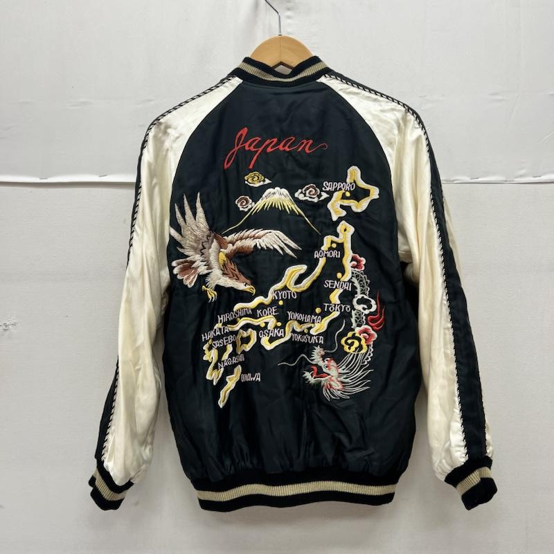 テーラートウヨウ TAILOR TOYO ジャケット、上着 ジャンパー、ブルゾン TT13714JS 虎 龍 リバーシブル スカジャン 東洋 S 青 / ブルー / blue X 黒 / ブラック / black メンズ USED 古着 中古 50169292