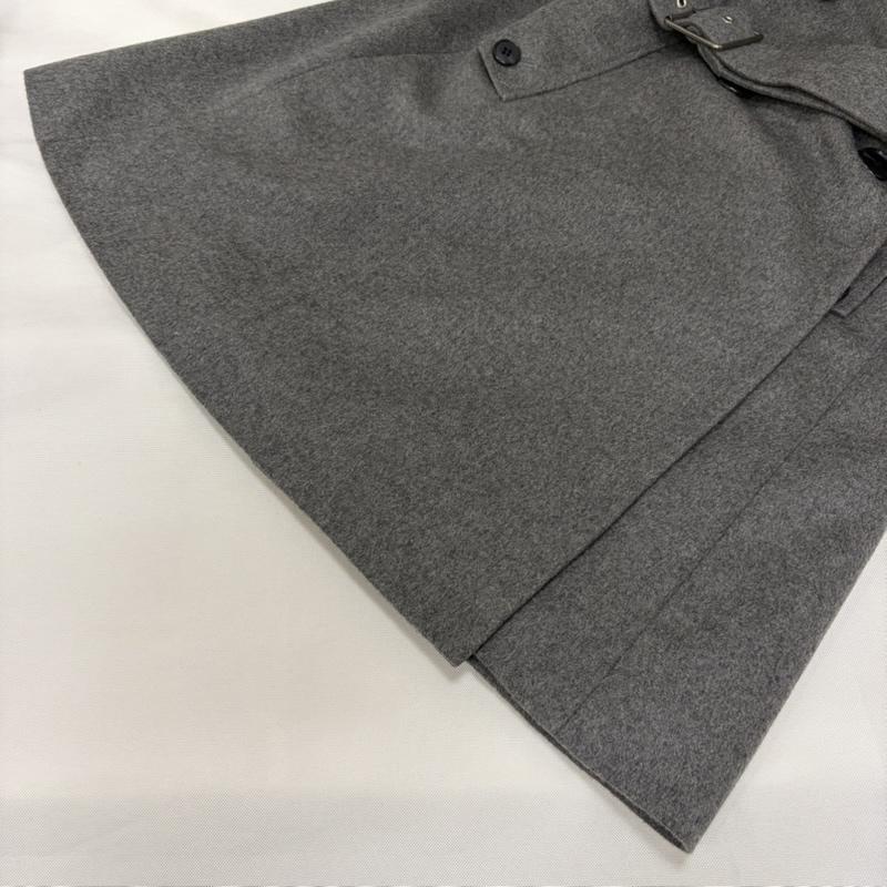 セオリー theory コート トレンチコート 01-2309622 カシミヤ 100％ トレンチコート S 灰 / グレー / gray レディース USED 古着 中古 50169296