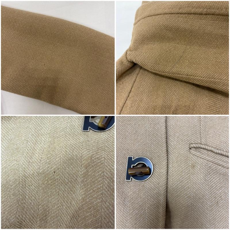 サルヴァトーレフェラガモ Salvatore Ferragamo コート コート一般 ガンチーニ トグルボタン ウールコート 42 ベージュ / ベージュ / beige レディース USED 古着 中古 50169298