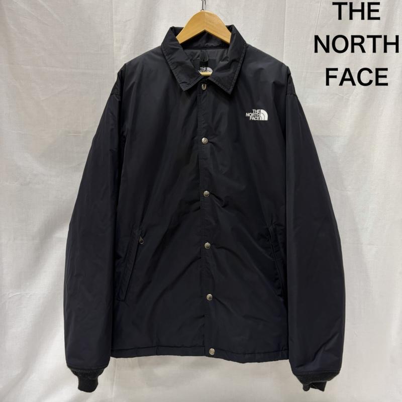 ザノースフェイス THE NORTH FACE ジャケット、上着 ジャンパー、ブルゾン PERTEX INSULATED COACH JACKET コーチジャケット ブルゾン 中綿 NY82450 XL 黒 / ブラック / black メンズ USED 古着 中古 50169300
