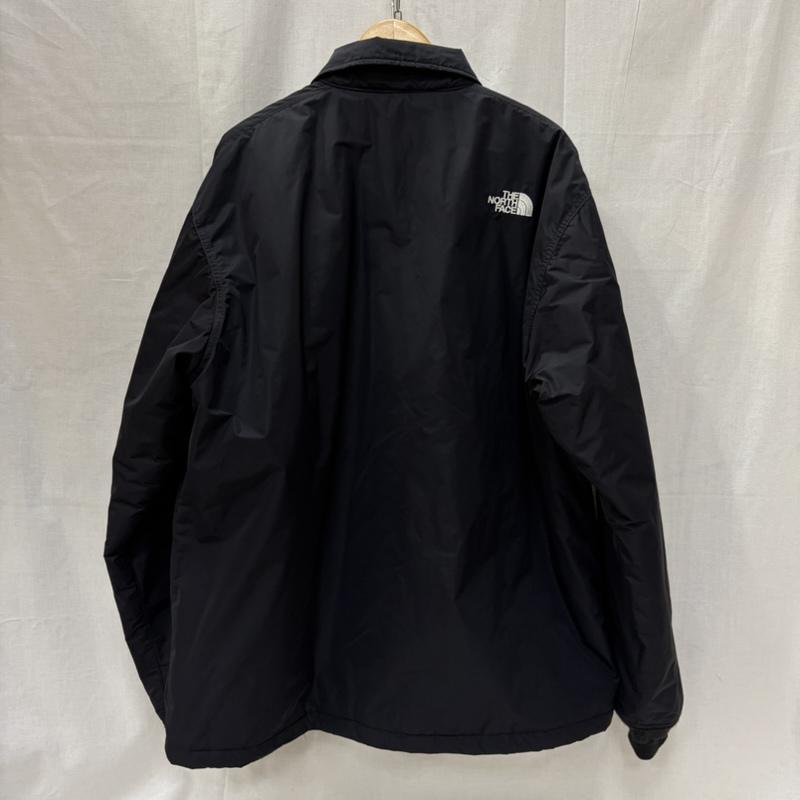 ザノースフェイス THE NORTH FACE ジャケット、上着 ジャンパー、ブルゾン PERTEX INSULATED COACH JACKET コーチジャケット ブルゾン 中綿 NY82450 XL 黒 / ブラック / black メンズ USED 古着 中古 50169300