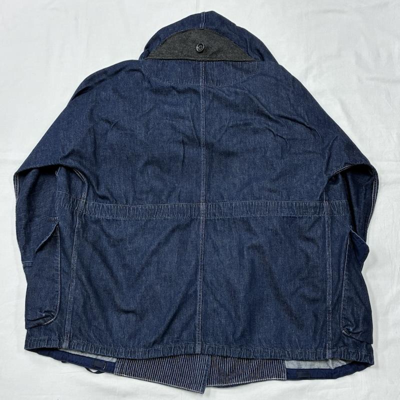 キャピタル KAPITAL ジャケット、上着 ジャンパー、ブルゾン 10oz デニム リング コート EK-1475LJA インディゴ ストライプ 2 メンズ USED 古着 中古 50169305