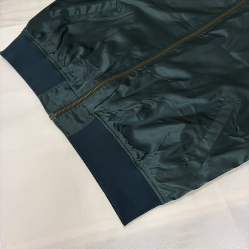 スワッガー SWAGGER ジャケット、上着 ジャンパー、ブルゾン サテン ジャケット スタジャン スカジャン XL 緑 / グリーン / green X 金 / ゴールド / gold color メンズ USED 古着 中古 50169312